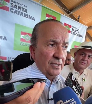 Governador chama Renan Filho de “velhaco” após críticas sobre obras em Santa Catarina