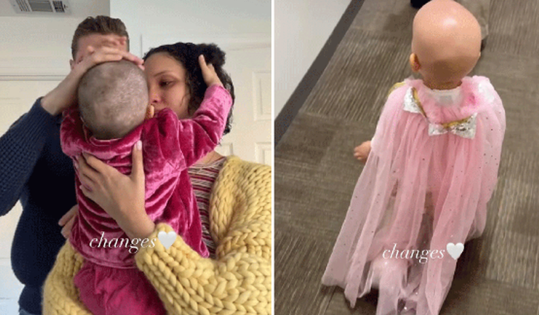 Influencer e modelo emociona ao relatar tratamento contra câncer da filha