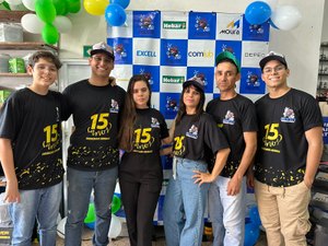 Referência em baterias veículares, Calixto Baterias e Peças completa 15 anos de serviços em Arapiraca