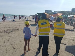Ronda no Bairro garante acolhimento e reencontra familiares de criança perdida na orla