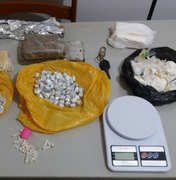 Após investigação, três pessoas são presas por tráfico de drogas em Maceió