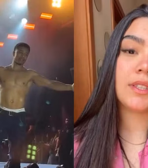 Jovem traída em show de Nattan agradece apoio: 'Não imaginava que teria essa onda de acolhimento'