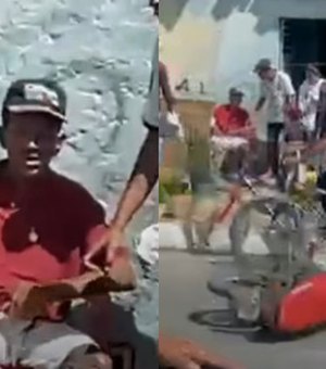 Homem e criança são baleados em atentado no bairro Primavera, em Arapiraca