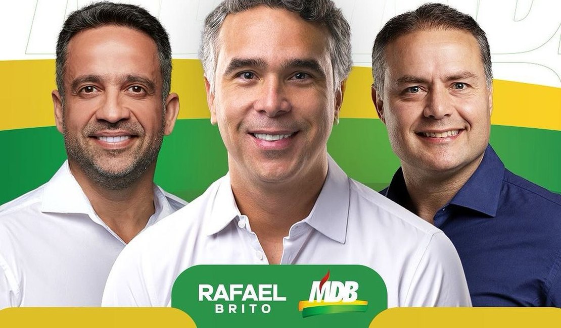 Rafael Brito é lançado pelo  MDB em convenção no dia 4 de agosto