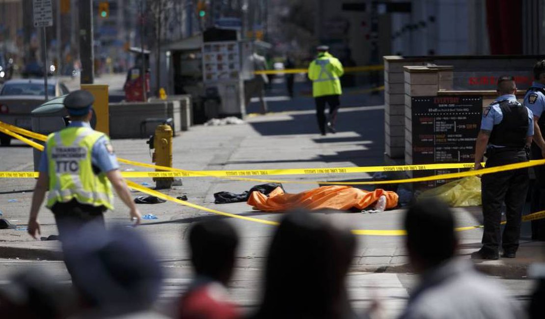 Atropelamento em Toronto, no Canadá, deixa ao menos 10 mortos e 15 feridos