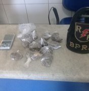 [Vídeo] Polícia prende suspeito de tráfico de drogas na Vila Brejal