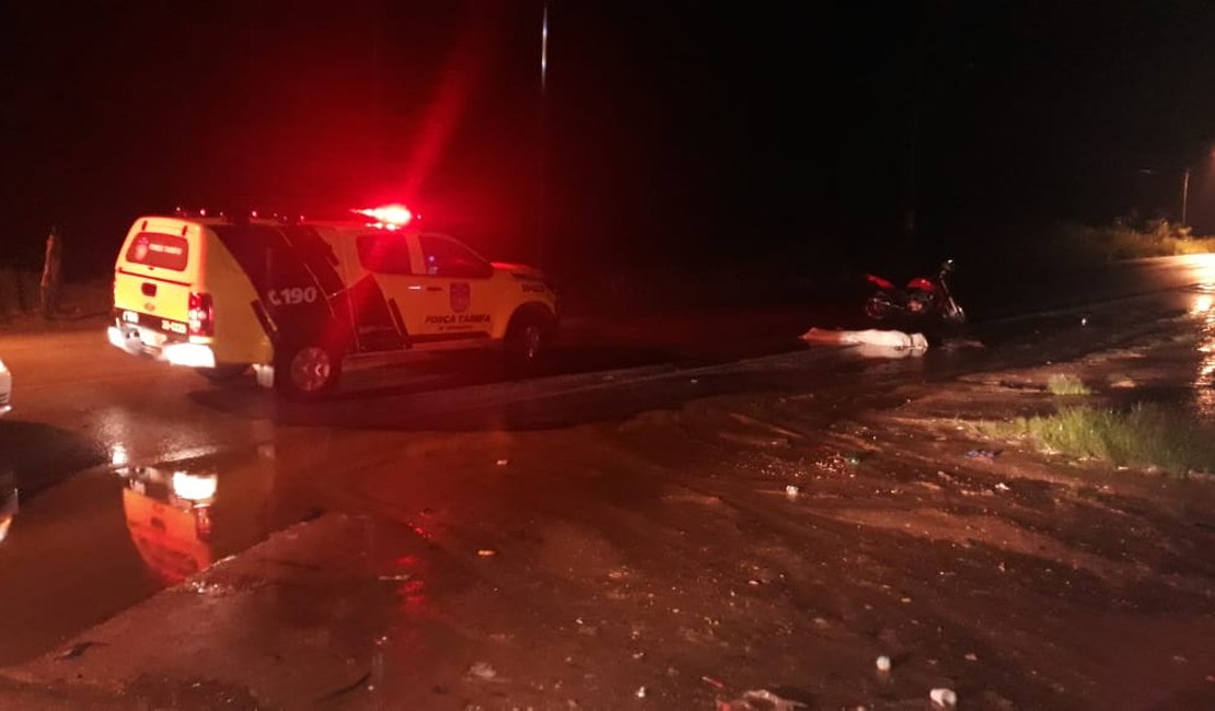 Porto Calvo: homem morre atropelado na rodovia AL 105