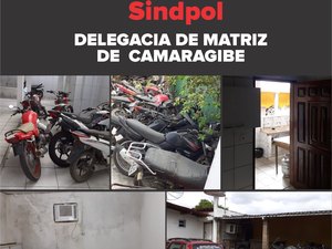 Sindicato denuncia precariedade na delegacia de Matriz de Camaragibe