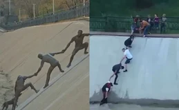 Escultura eterniza resgate de cachorro e emociona moradores