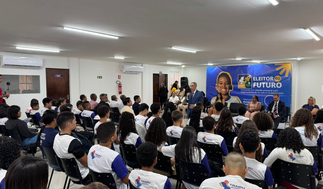 Traipu recebe palestra do Programa Eleitor do Futuro