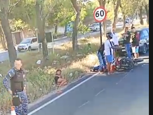 Colisão entre carro e motocicleta deixa duas mulheres feridas na BR-104 em Rio Largo