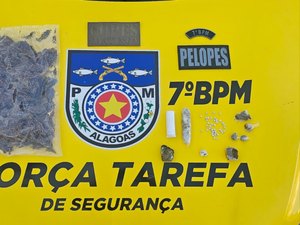 PM-AL faz prisões e apreensões no Sertão e na Região Metropolitana de Maceió
