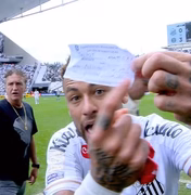 Neymar é substituído por engano da arbitragem em jogo do Santos e se revolta
