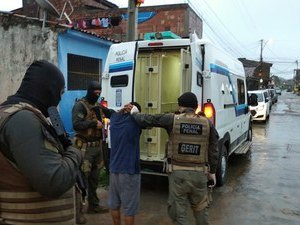Operação prende reeducandos em Maceió, Arapiraca e Capela