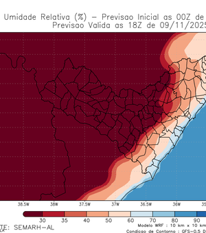 Semarh renova estado de atenção para baixa umidade no Sertão e Agreste