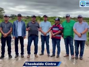 Theobaldo Cintra anuncia início de diversas obras em Major Izidoro