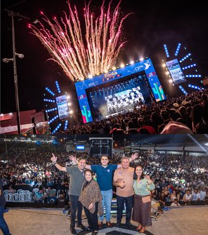 Diversidade musical e sucesso de público marcam 61ª Festa da Juventude de Santana do Ipanema