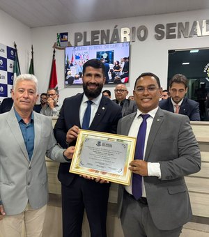 Deputado Federal Delegado Fabio Costa recebe Título de Cidadão Honorário de São Miguel dos Campos