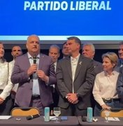 Flávio Bolsonaro anuncia Alfredo Gaspar como vice em chapa pura à Presidência