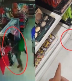 Vídeo viraliza após dono de loja em Arapiraca afirmar ter sido vítima de simpatia para prejudicar negócio