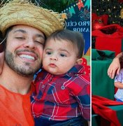 Filho de Marília faz 2 anos e ganha declaração do pai, Murilo Huff