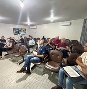 Prefeitura de Palmeira e entidades do comércio discutem obras da Conasa no Centro
