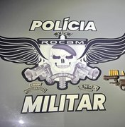 Foragido da justiça e armas são apreendidas durante ações em Arapiraca e Marechal Deodoro