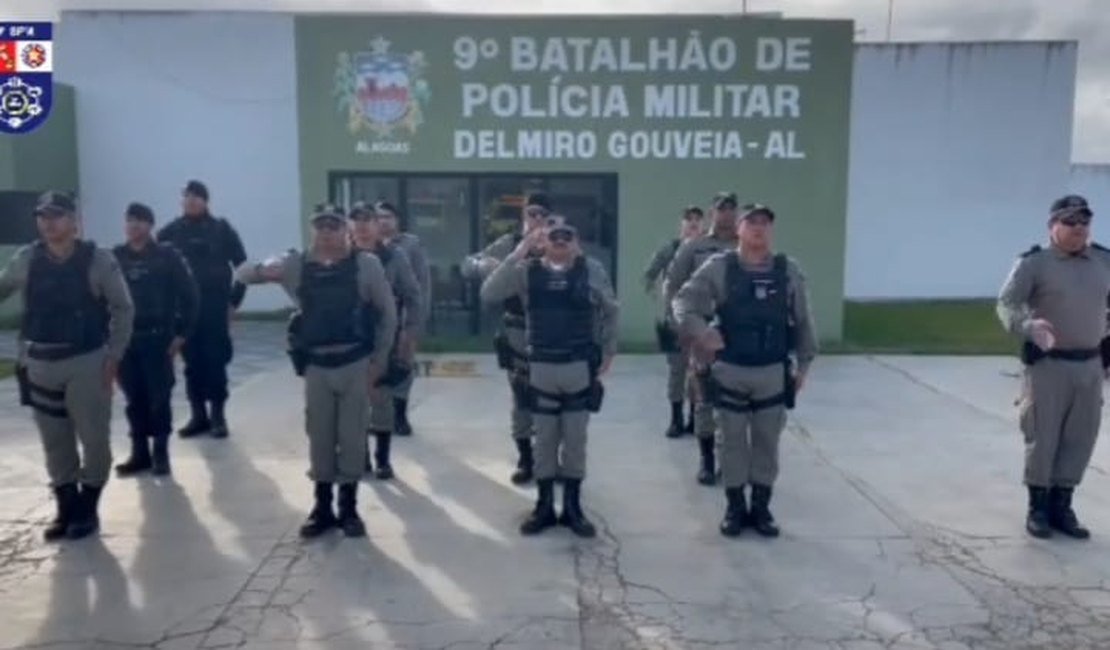 9º BPM realiza homenagem ao 1﻿º  Tenente Taveira, vítima de acidente