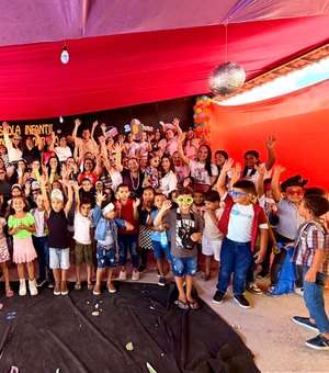 Edilza Alves visita escolas durante Semana das Crianças em Lagoa da Canoa