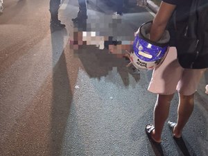 Idoso morre atropelado por carro na Avenida Fernandes Lima, em Maceió