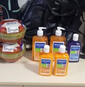 Casal é detido por tentativa de furto em supermercado na Ponta Verde