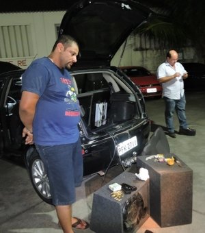 Armas e drogas são apreendidas em veículo utilizado na fuga de jovem homicida em Girau