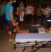 Cinquentinha colide em ônibus e homem fica ferido em Arapiraca