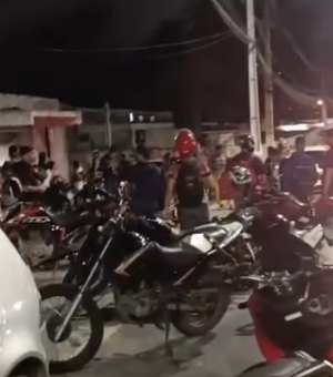 Acidente entre motocicletas deixa uma mulher morta e dois feridos na Av. Durval de Góes Monteiro
