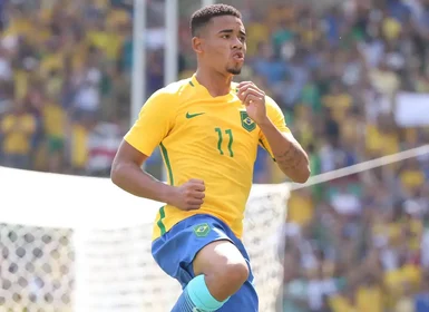Gabriel Jesus celebra 10 anos do primeiro ouro olímpico do Brasil