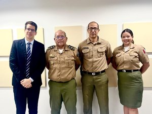 PM se reúne com juiz da 1ª Vara Cível da Comarca de Santana do Ipanema para tratar sobre o TCO