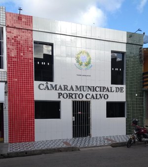 Câmara de Porto Calvo convoca eleição para a nova Mesa Diretora