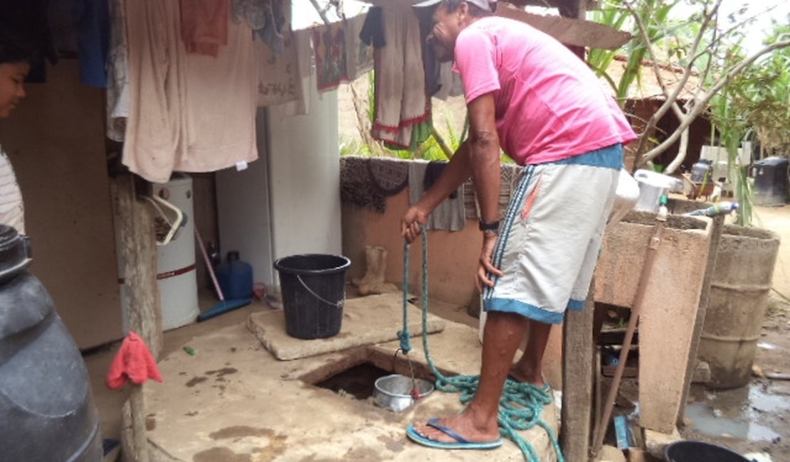 Água super aquecida de poço  preocupa moradores em Taquarana