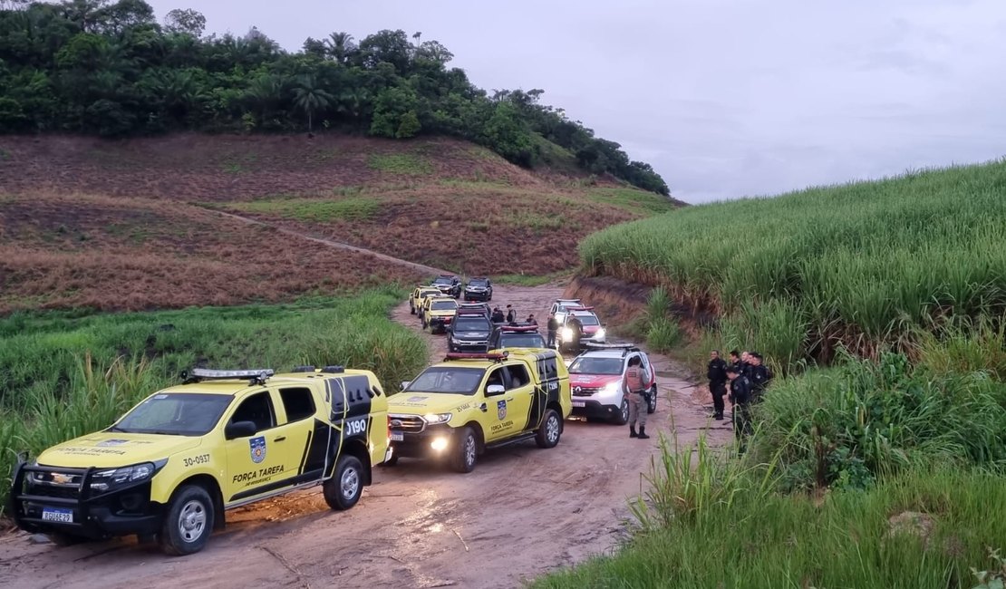 Operação prende suspeitos e cumpre busca e apreensão em São Luís do Quitunde