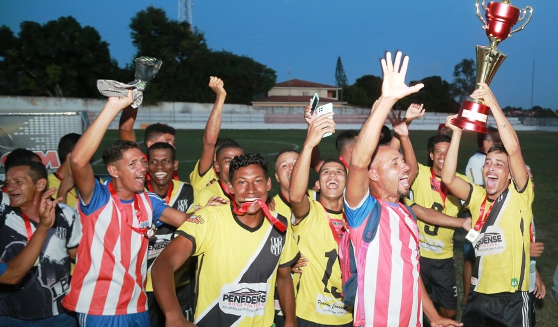 Ponte Preta conquista vitória no Campeonato Amador de Futebol de Penedo