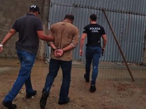 Suspeito de aplicar golpes é preso por condenação pelo crime de estupro