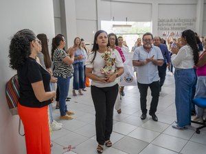 Centro Administrativo recebe imagem da Padroeira de Arapiraca