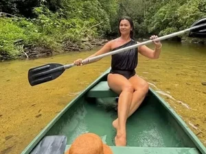 Ex-Tiazinha, Suzana Alves aproveita dias de lazer e aventura