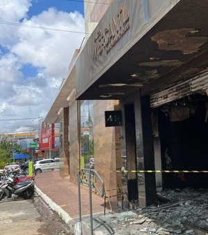 Polícia Civil identifica suspeito por incêndio criminoso em instituição financeira de Arapiraca