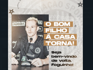 ASA anuncia contratação do lateral-esquerdo Foguinho