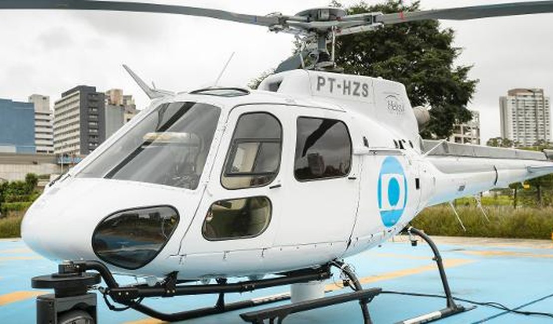 Helicóptero da Globo é atingido por tiros no Morro da Mineira, no Rio