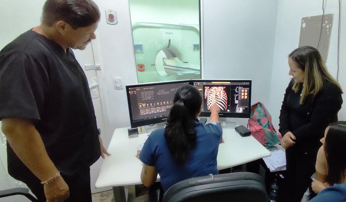Hospital de Emergência do Agreste passa a contar com tomógrafo com Inteligência Artificial