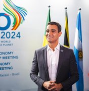 JHC reafirma compromisso com a inclusão digital na plenária do G20, em Maceió