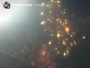 Suposta aparição de Nossa Senhora do Pilar é registrada e chama atenção de moradores da cidade