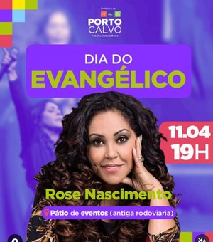 Rose Nascimento se apresenta nesta terça-feira em Porto Calvo